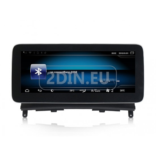 MERCEDES C-Class W204 - 12.3" МУЛТИМЕДИЯ / Навигация android 16 CPU:8-CORE, RAM:4GB, ROM:64GB